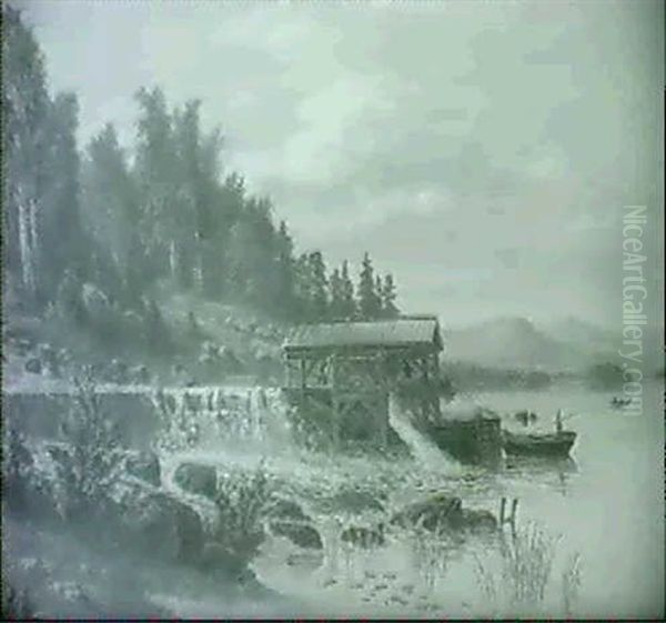 Vandmolle Ved En So, Norrland - view 1