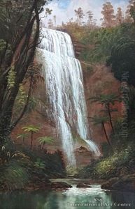 Whangarei Falls by Charles Blomfield