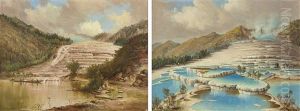 The Pink And White Terraces (diptych)