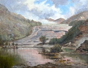 Pink Terraces by Charles Blomfield