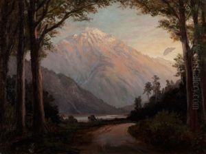 Road Through Mountain Landscape by Charles Blomfield