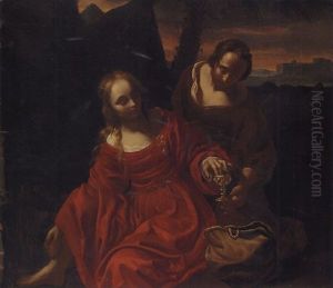 Judith Preparing Herself To Meet Holofernes by Reyer Jacobsz. van Blommendael