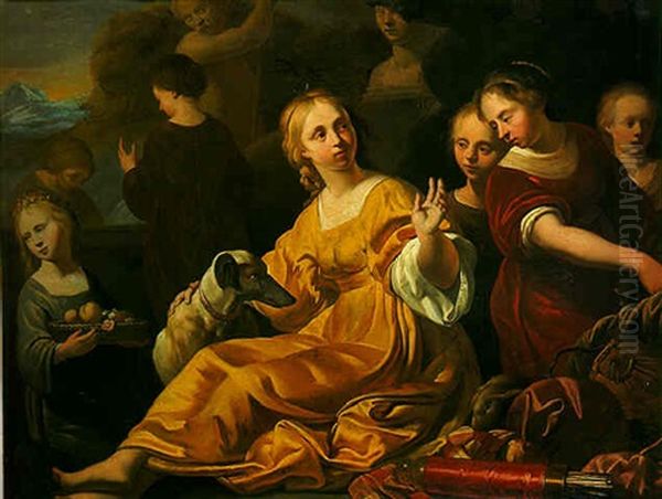 Diana And Her Nymphs After The Chase - view 1