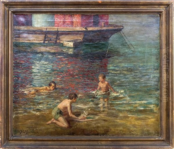 Children Swimming - view 1