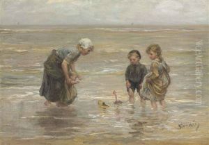 Playtime On The Beach