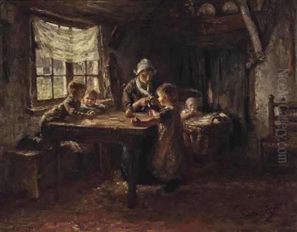 Eating Apples - view 1
