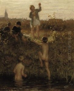 Petits Baigneurs: The Little Bathers by Bernardus Johannes Blommers
