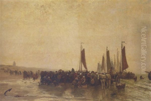 Vischverkoop Op Het Strand: On The Beach - view 1