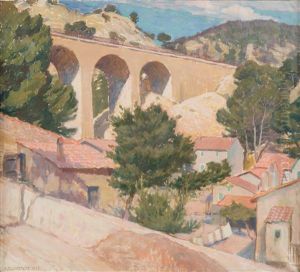 Viaduct by Vaeinoe Alfred Blomstedt