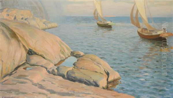 Boote In Kustennahe (baltisches Meer) - view 1
