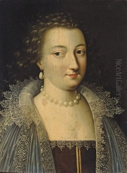 Portrait Presume De Marie De Rohan-montbazon, Duchesse De Luynes Puis De Chevreuse - view 1