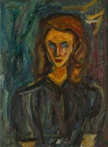 Jeune Fille Au Corsage Noir
