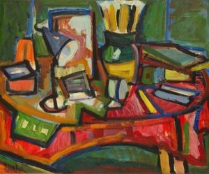 Nature Morte Aux Pinceaux