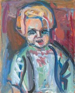 Enfant Blond by Andre Blondel (Aleksander Blonder)