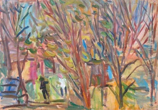 Sous-bois/paysage Au Ciel Bleu (recto-verso) - view 1