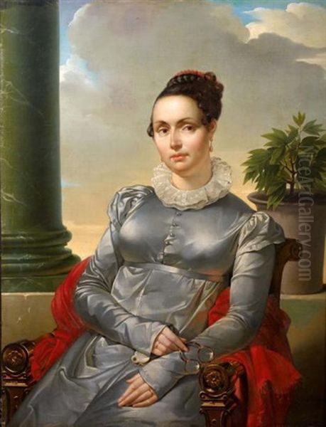Portrait De Felicite-louise-julie-constance De Durfort, Marechale De Beurnonville - view 1