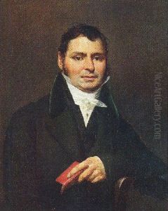 Portrait Of Pierre Gastambride, Seated, Holding A Book In His Left Hand
