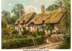 English Cottage by Hiram Reynolds Bloomer