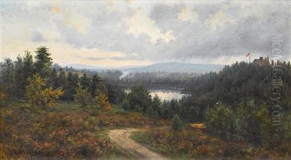 Autumn On A Scottish Lake - view 1