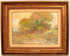 An Impressionist Landscapesigned At The Lower Left