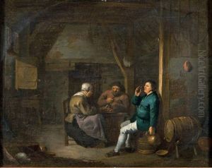 Interieur Paysan by Pieter de Bloot