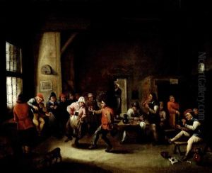 Der Tanz Im Wirtshaus by Pieter de Bloot