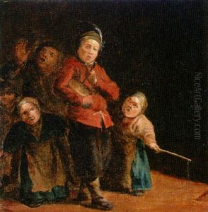 Children With A Rommel Pot Player
