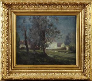 Gardsmotiv by Gustave Albert