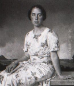Portrait Anneliese Bilger by Carl Blos