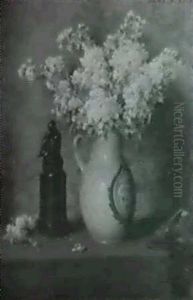 Stilleben Mit Blumenstraus by Carl Blos
