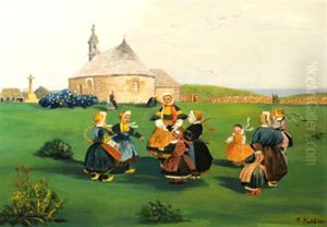 Ronde Enfantine En Pays Bigouden by Achille Blot