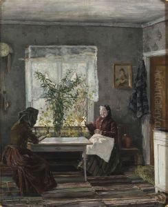 Vid Fonstret by Gustave Albert