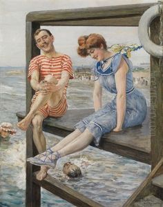 Badevergnugen by Oscar Bluhm
