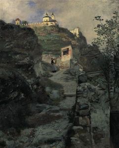 Blick Auf Das Benediktinerinnen-kloster Saben In Klausen (bezirk Bozen) Blick Auf Das Benediktinerinnen-kloster Saben In Klausen (bezirk Bozen)