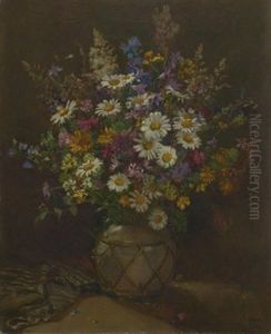 Stillleben Mit Wiesenblumen Stillleben Mit Wiesenblumen