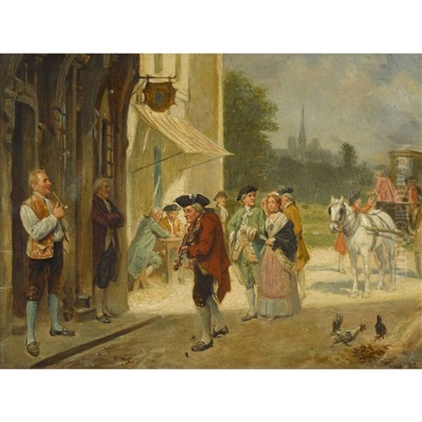 Der Strassenmusikant - view 1