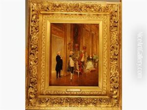 La Lecture, Reunion Dans Un Salon