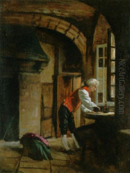 Der Cognactrinker - view 1