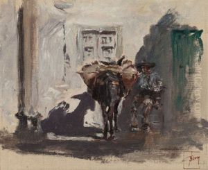 Spanish Muleteer by Robert Frederick Blum