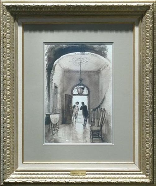 Robert E. Lee's Boyhood Home - The Hallway - view 1