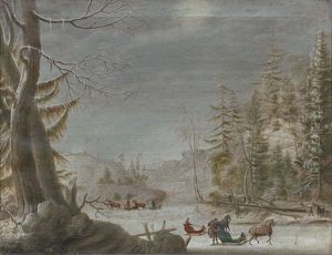 Norsk Vinterlandskap Pensement De Paisage En Norvege Norsk Vinterlandskap Pensement De Paisage En Norvege