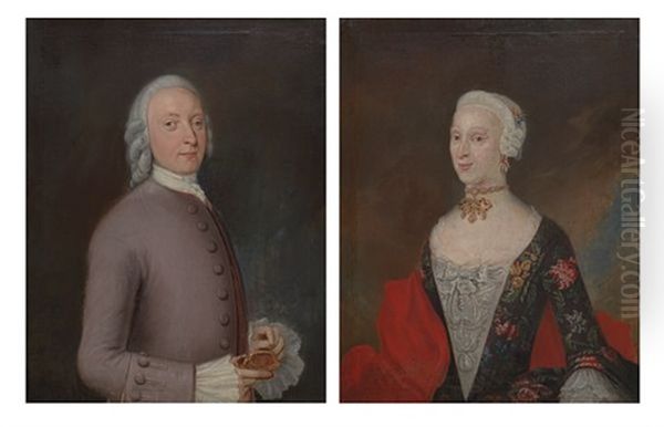 Hans Jacob Trumpy Og Hans Kone Helena - view 1
