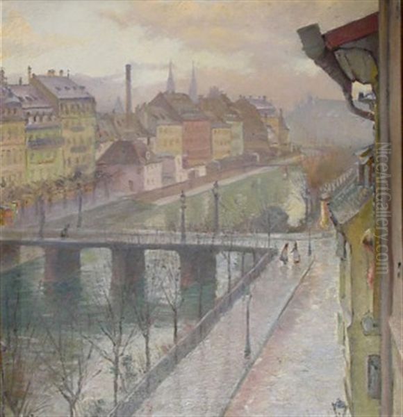 Winterliche Morgenstimmung In Strasburg - view 1