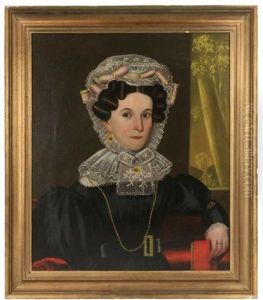 Portrait Of Electa Stoddard Hale by John Sherburne Blunt