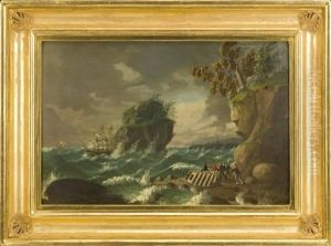 Stormy Sea by John Sherburne Blunt