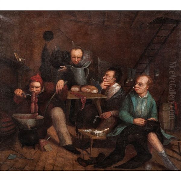 Cellar Scene - view 1