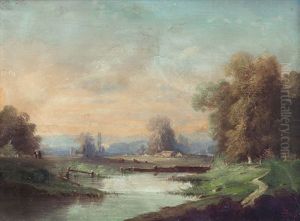 Paesaggio Con Viandanti Paesaggio Con Viandanti