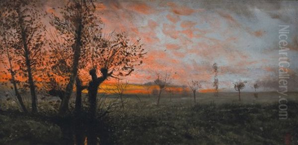 Tramonto Nella Campagna - view 1