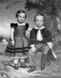 Two Children In A Landscape Two Children In A Landscape