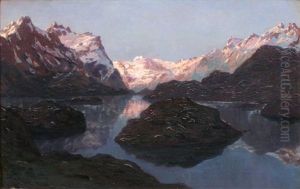 Lac En Montagne by Anna Katarina Boberg